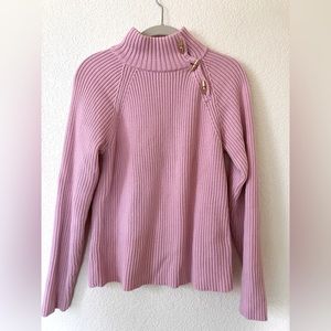 Lauren Ralph Lauren Pink Sweater Large used good condition